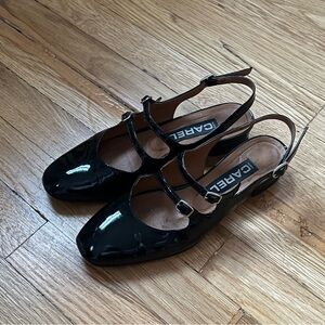 carel paris peche sling back mary jane